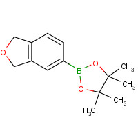 1352037-60-5 2-(1,3-dihydro-2-benzofuran-5-yl)-4,4,5,5-tetramethyl-1,3,2-dioxaborolane chemical structure
