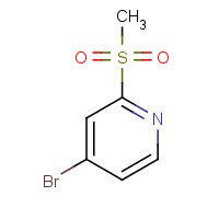 1209459-93-7 4-bromo-2-methylsulfonylpyridine chemical structure