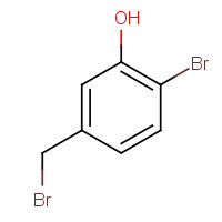 690635-84-8 2-bromo-5-(bromomethyl)phenol chemical structure