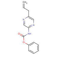1432031-38-3 phenyl N-(5-prop-2-enylpyrazin-2-yl)carbamate chemical structure