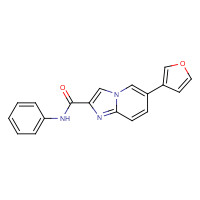 1167623-59-7 6-(furan-3-yl)-N-phenylimidazo[1,2-a]pyridine-2-carboxamide chemical structure