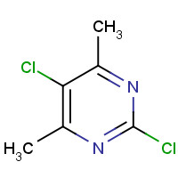 19573-83-2 2,5-dichloro-4,6-dimethylpyrimidine chemical structure