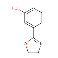 35582-09-3 3-(1,3-oxazol-2-yl)phenol chemical structure