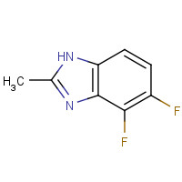 229957-09-9 4,5-difluoro-2-methyl-1H-benzimidazole chemical structure