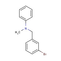 16547-15-2 N-[(3-bromophenyl)methyl]-N-methylaniline chemical structure