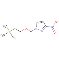1313520-83-0 trimethyl-[2-[(3-nitropyrazol-1-yl)methoxy]ethyl]silane chemical structure