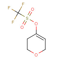 188975-30-6 3,6-dihydro-2H-pyran-4-yl trifluoromethanesulfonate chemical structure