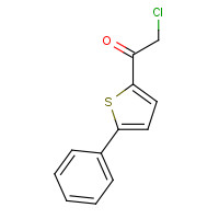 91498-70-3 2-chloro-1-(5-phenylthiophen-2-yl)ethanone chemical structure