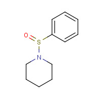 4972-31-0 1-(benzenesulfinyl)piperidine chemical structure
