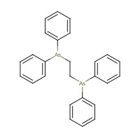 4431-24-7 2-diphenylarsanylethyl(diphenyl)arsane chemical structure