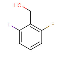 911825-94-0 (2-fluoro-6-iodophenyl)methanol chemical structure
