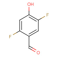 918523-99-6 2,5-difluoro-4-hydroxybenzaldehyde chemical structure