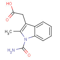 1386456-49-0 2-(1-carbamoyl-2-methylindol-3-yl)acetic acid chemical structure