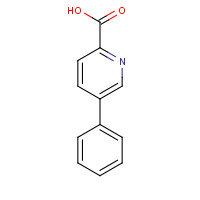 75754-04-0 5-phenylpyridine-2-carboxylic acid chemical structure