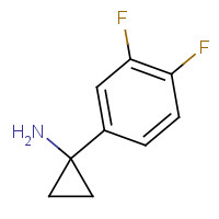 474709-85-8 1-(3,4-difluorophenyl)cyclopropan-1-amine chemical structure