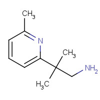 929021-99-8 2-methyl-2-(6-methylpyridin-2-yl)propan-1-amine chemical structure