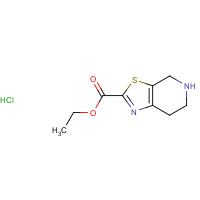 1186663-33-1 ethyl 4,5,6,7-tetrahydro-[1,3]thiazolo[5,4-c]pyridine-2-carboxylate;hydrochloride chemical structure