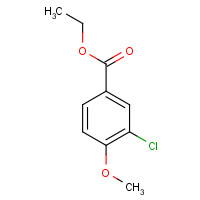 14670-04-3 ethyl 3-chloro-4-methoxybenzoate chemical structure