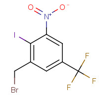 943917-58-6 1-(bromomethyl)-2-iodo-3-nitro-5-(trifluoromethyl)benzene chemical structure