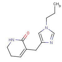 1427320-90-8 5-[(1-propylimidazol-4-yl)methyl]-2,3-dihydro-1H-pyridin-6-one chemical structure