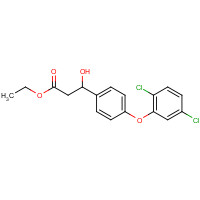 1202577-07-8 ethyl 3-[4-(2,5-dichlorophenoxy)phenyl]-3-hydroxypropanoate chemical structure
