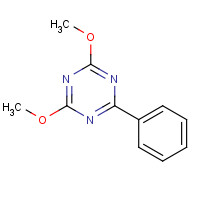 18213-73-5 2,4-dimethoxy-6-phenyl-1,3,5-triazine chemical structure