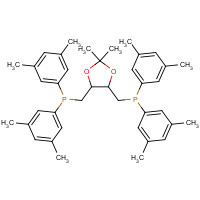 220196-29-2 [5-[bis(3,5-dimethylphenyl)phosphanylmethyl]-2,2-dimethyl-1,3-dioxolan-4-yl]methyl-bis(3,5-dimethylphenyl)phosphane chemical structure