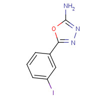 109060-68-6 5-(3-iodophenyl)-1,3,4-oxadiazol-2-amine chemical structure