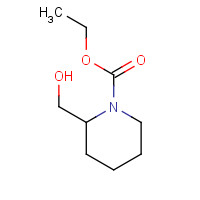 208454-12-0 ethyl 2-(hydroxymethyl)piperidine-1-carboxylate chemical structure