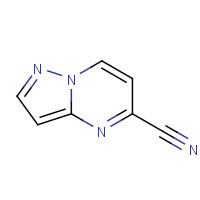 864439-29-2 pyrazolo[1,5-a]pyrimidine-5-carbonitrile chemical structure