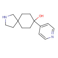 1246507-75-4 8-pyridin-4-yl-2-azaspiro[4.5]decan-8-ol chemical structure
