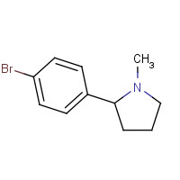 164737-33-1 2-(4-bromophenyl)-1-methylpyrrolidine chemical structure