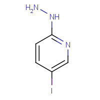 77992-46-2 (5-iodopyridin-2-yl)hydrazine chemical structure