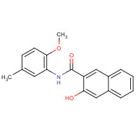 54079-43-5 3-hydroxy-N-(2-methoxy-5-methylphenyl)naphthalene-2-carboxamide chemical structure