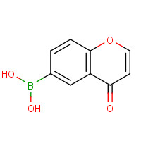 1210925-93-1 (4-oxochromen-6-yl)boronic acid chemical structure