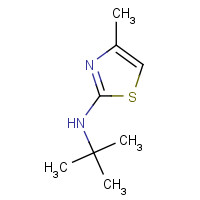 82721-91-3 N-tert-butyl-4-methyl-1,3-thiazol-2-amine chemical structure