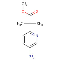 292600-24-9 methyl 2-(5-aminopyridin-2-yl)-2-methylpropanoate chemical structure