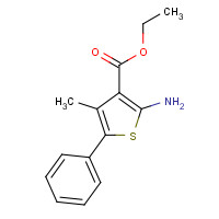 4815-38-7 ethyl 2-amino-4-methyl-5-phenylthiophene-3-carboxylate chemical structure