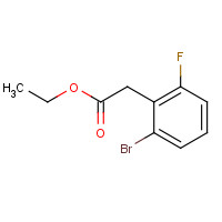 936693-23-1 ethyl 2-(2-bromo-6-fluorophenyl)acetate chemical structure