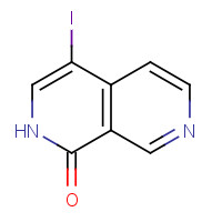 959558-50-0 4-iodo-2H-2,7-naphthyridin-1-one chemical structure