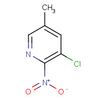 1210909-07-1 3-chloro-5-methyl-2-nitropyridine chemical structure