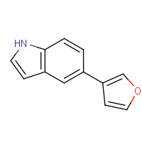 144104-53-0 5-(furan-3-yl)-1H-indole chemical structure