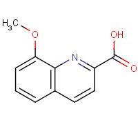 21141-35-5 8-methoxyquinoline-2-carboxylic acid chemical structure