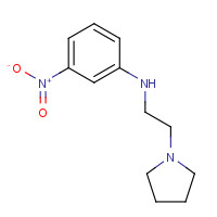 959795-72-3 3-nitro-N-(2-pyrrolidin-1-ylethyl)aniline chemical structure
