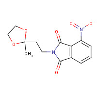 1245654-36-7 2-[2-(2-methyl-1,3-dioxolan-2-yl)ethyl]-4-nitroisoindole-1,3-dione chemical structure