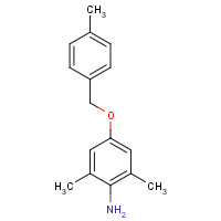 1202160-86-8 2,6-dimethyl-4-[(4-methylphenyl)methoxy]aniline chemical structure