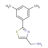 885280-05-7 [2-(3,5-dimethylphenyl)-1,3-thiazol-4-yl]methanamine chemical structure