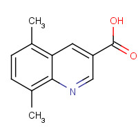 763893-29-4 5,8-dimethylquinoline-3-carboxylic acid chemical structure