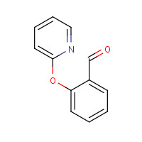 141580-71-4 2-pyridin-2-yloxybenzaldehyde chemical structure