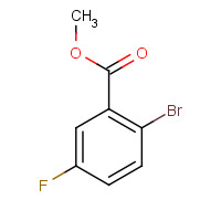 6942-39-8 methyl 2-bromo-5-fluorobenzoate chemical structure
